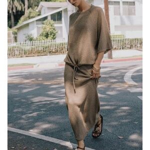 NWT Zara knit skirt and top set